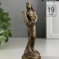 Фигурка &laquo;Фортуна&raquo;, 19 см, под бронзу, мраморная крошка