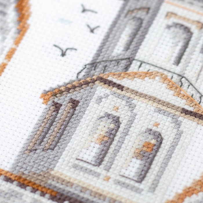 Набор для вышивания «По старым улочкам», 18 × 26 Набор для вышивания «По старым улочкам», 18 × 26