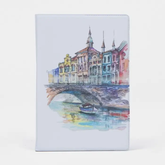 Обложка для паспорта, цвет белый