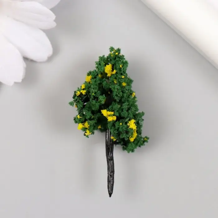 Искусственное растение для творчества пластик  Искусственное растение для творчества пластик "Кассия" 4 см