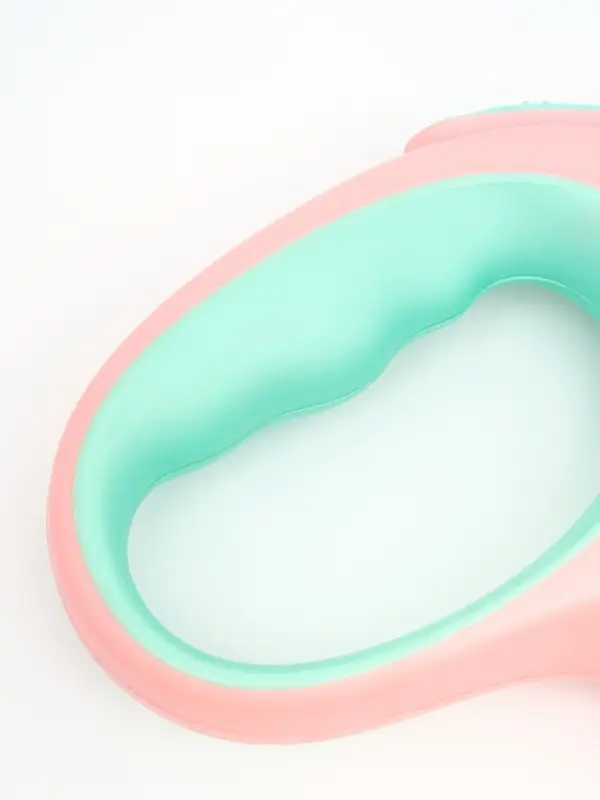 Рулетка - поводок для собак, лента 3 м, розовая/мятная Рулетка - поводок для собак, лента 3 м, розовая/мятная