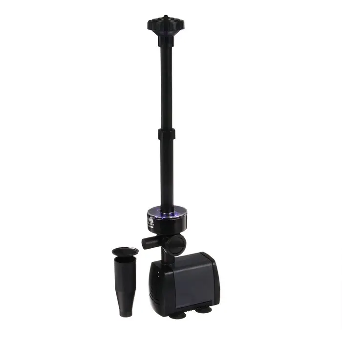 Фонтан садовый с подсветкой LED-3800FP, 40 Вт, h=2 м, 2000 л/ч, 15 LED-ламп