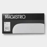 Блюдо сервировочные Magistro White Snow, 34.5&times;15.5&times;2 см, фарфор, белое
