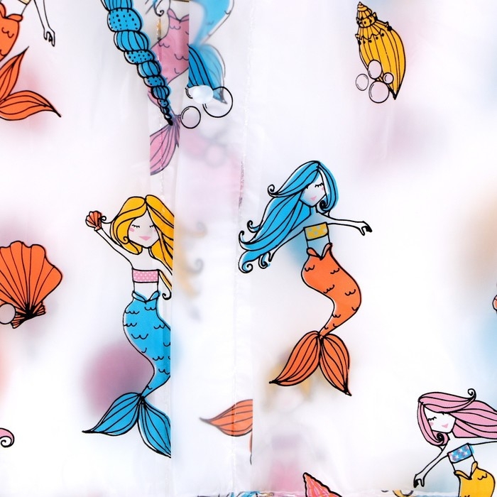 Дождевик детский «Милая русалочка» (125-155 см) Дождевик детский «Милая русалочка» (125-155 см)