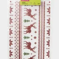 Салфетки сервировочные на стол Доляна &laquo;Новый Год&raquo;, 4 шт., 45&times;30 см, белые