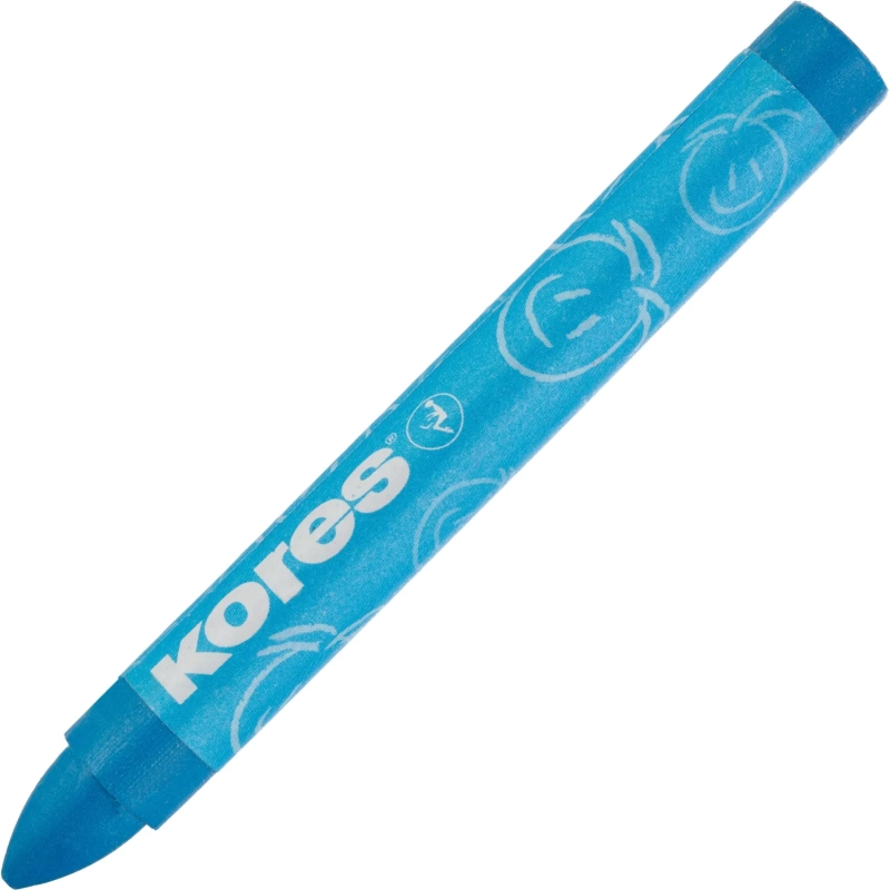 Мелки восковые 12цв трехгранные KRAYONES Kores 33101.02