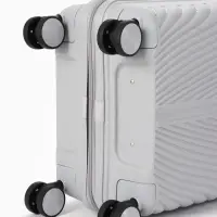 Чемодан на колёсах, 20", кодовый замок, 36&times;20&times;54 см, серый