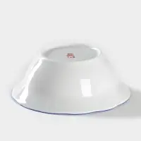 Салатник Добрушский завод &laquo;Гуси&raquo;, 300 мл, d=14 см, фарфор, белый