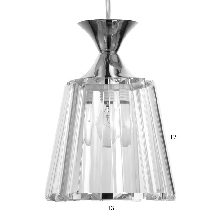 Люстра BayerLux Люстра BayerLux "Дейбен" 3хЕ27 40Вт серебро 35х35х65 см