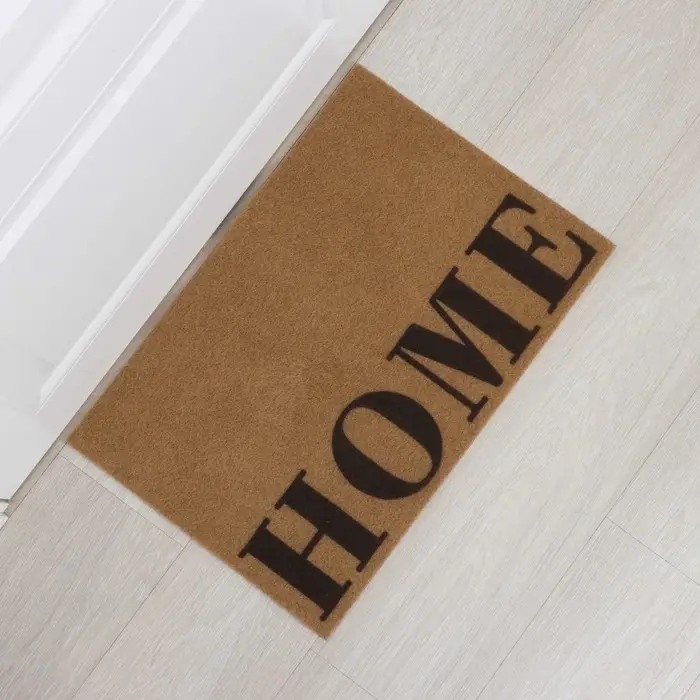 Коврик придверный Доляна Home, без окантовки, 40&times;60 см, бежевый