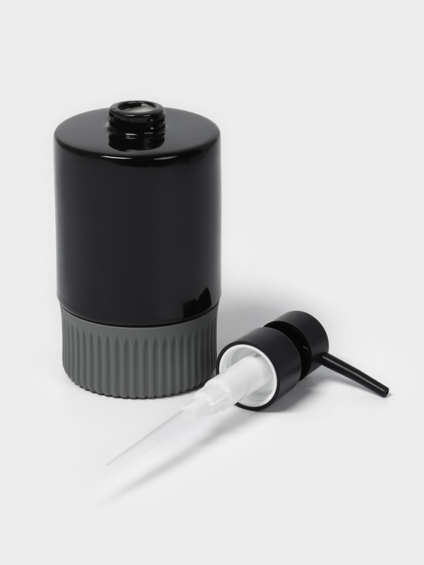 Набор для ванной Набор для ванной "Глянец" 3 предмета (дозатор для мыла, стакан, мыльница)