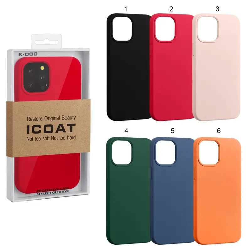 Чехол iPhone 13 Pro Max iCoat K-Doo