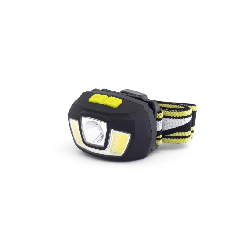 Фонарь налобный ЯРКИЙ ЛУЧ LH-160A Stalker CREE XP-G2 +2COB диммер акк