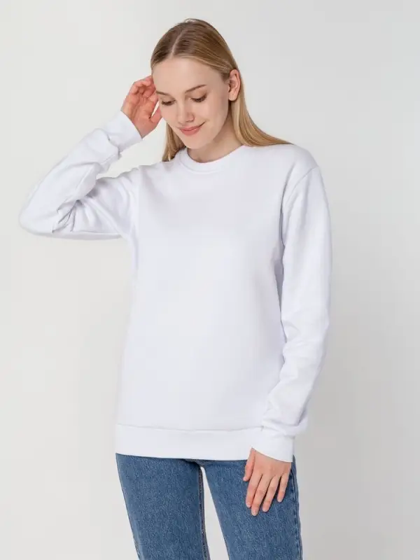 Толстовка Unit Toima Heavy белая, размер 3XL Толстовка Unit Toima Heavy белая, размер 3XL