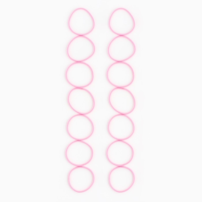 Резинки для волос «Девочка бунтарка» 14 шт., диам. 4 см Резинки для волос «Девочка бунтарка» 14 шт., диам. 4 см