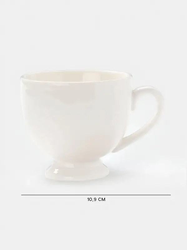 Чайная пара Magisto English tea party, 220 мл, фарфор, белая