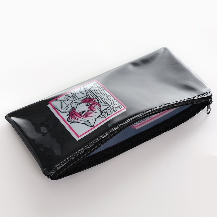 Пенал школьный мягкий плоский 9,5 х 20,5 ПВХ «1 сентября: Anime» МИКС Пенал школьный мягкий плоский 9,5 х 20,5 ПВХ «1 сентября: Anime» МИКС