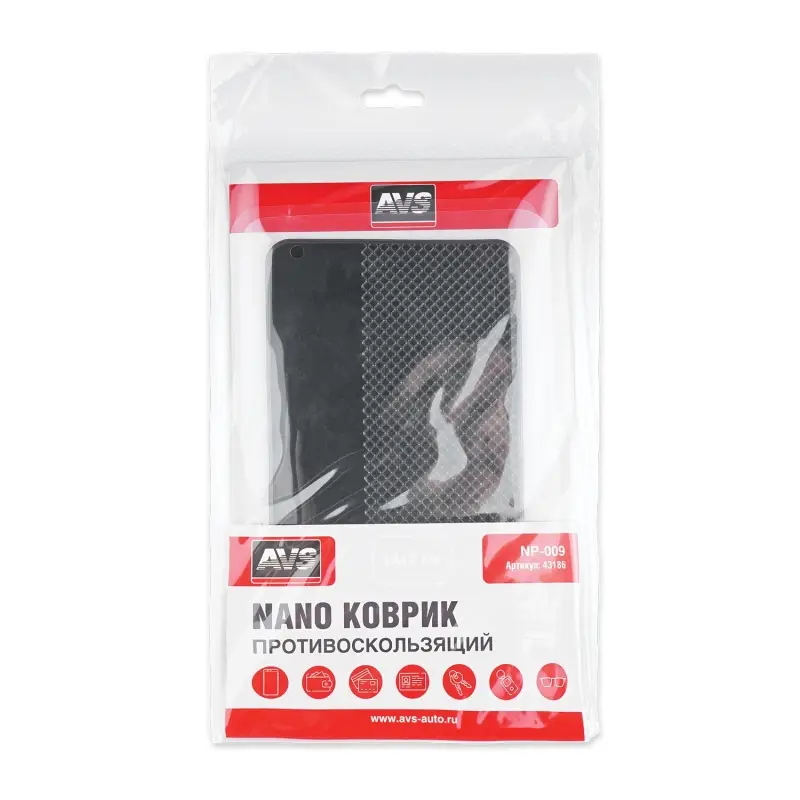Противоскользящий NANO коврик AVS NP-009 (14х8см)