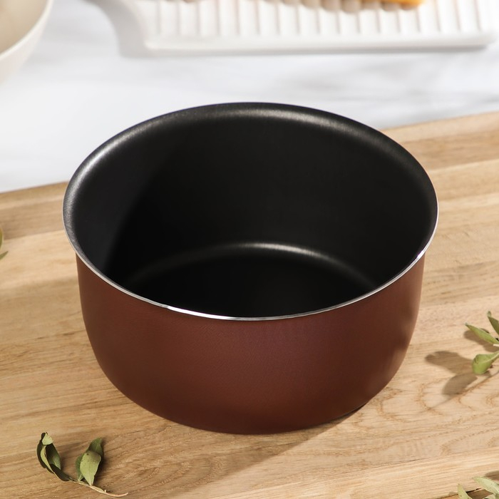 Форма для кулича, d=16 см, с антипригарным покрытием, цвет бордовый Форма для кулича, d=16 см, с антипригарным покрытием, цвет бордовый