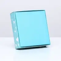 Коробка для 4 конфеты, « 8 марта» 12.6×12.6×3.5 см
