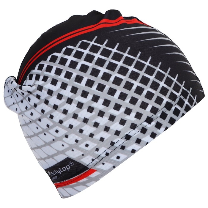 Шапочка для плавания взрослая ONLYTOP, тканевая, обхват 54-60 см Шапочка для плавания взрослая ONLYTOP, тканевая, обхват 54-60 см