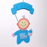 Украшение на гендер пати &laquo;Подвеска Baby Happy Boy&raquo;, 32&times;32&times;52 см