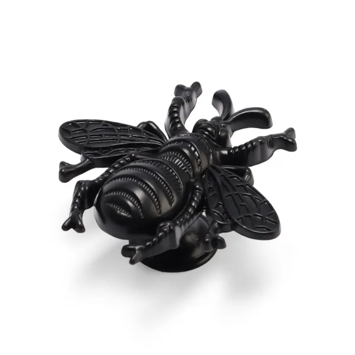 Ручка-кнопка CAPPIO PRO &laquo;Жук&raquo; 59&times;56 мм, цвет черный