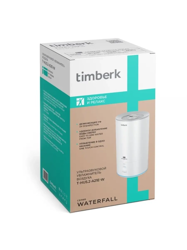 Увлажнитель воздуха с УФ-лампой T-HU5.2-A21E-W 5.2 л Увлажнитель воздуха с УФ-лампой T-HU5.2-A21E-W 5.2 л