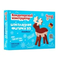 Кондитерский конструктор &laquo;Шоколадный 3D олень&raquo;, 40 г
