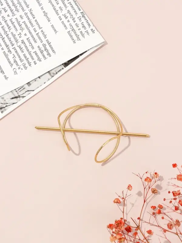 Зажим для волос &laquo;Джулен&raquo;, 13&times;5 см, золото