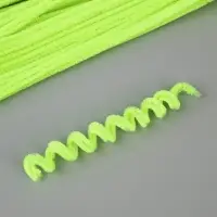 Синельная проволока набор 50 шт., зелёный неон, 30 см