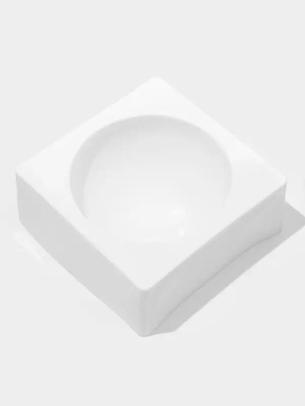 Форма для муссовых десертов и выпечки KONFINETTA &laquo;Полусфера&raquo;, силикон, 19.4&times;8 см, d=16 см, белая