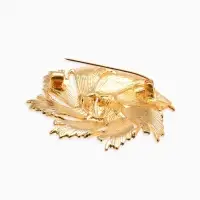 Брошь "Солнце", цвет золото