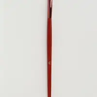 Кисть для макияжа Brush WOOD, скошенная, 16(±1) см, коричневый/золотистый