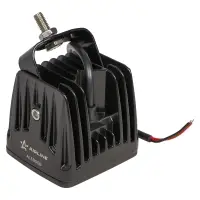 Фара светодиодная квадратная, 4 LED линза 4D, 12W, (82х75х75) 12/24V
