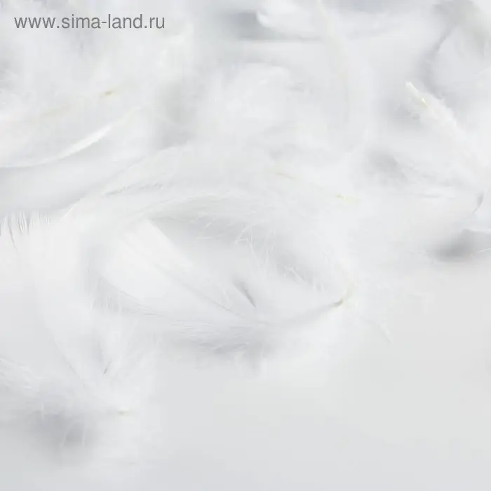 Наполнитель из перьев для шаров и подарков, упаковка, &laquo;Облака&raquo; , 15 х 11 см