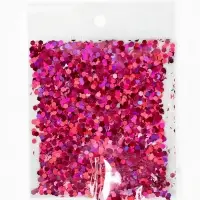 Наполнитель для шаров &laquo;Конфетти шестиугольник&raquo;, d=3 мм, 10 г