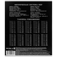 Тетрадь КЛЕТКА 18л. КЛАССИКА (ЧЁРНАЯ) цвет.мелов.обл.18-4307