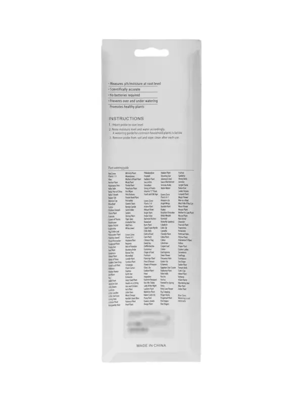 Прибор для измерения влажность/pH/кислотность почвы, зеленый