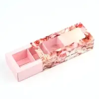 Коробка под 3 конфеты с ячейками &laquo;Для тебя&raquo;, 13.3 х 3.3 х 5.8 см