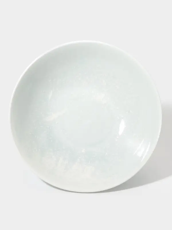 Тарелка глубокая Magistro Willow, d=22.9 см, 1.1 л, фарфор, голубая