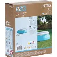 Бассейн надувной Easy Set, 183&times;51 см, от 3 лет, круглый, 28101 INTEX