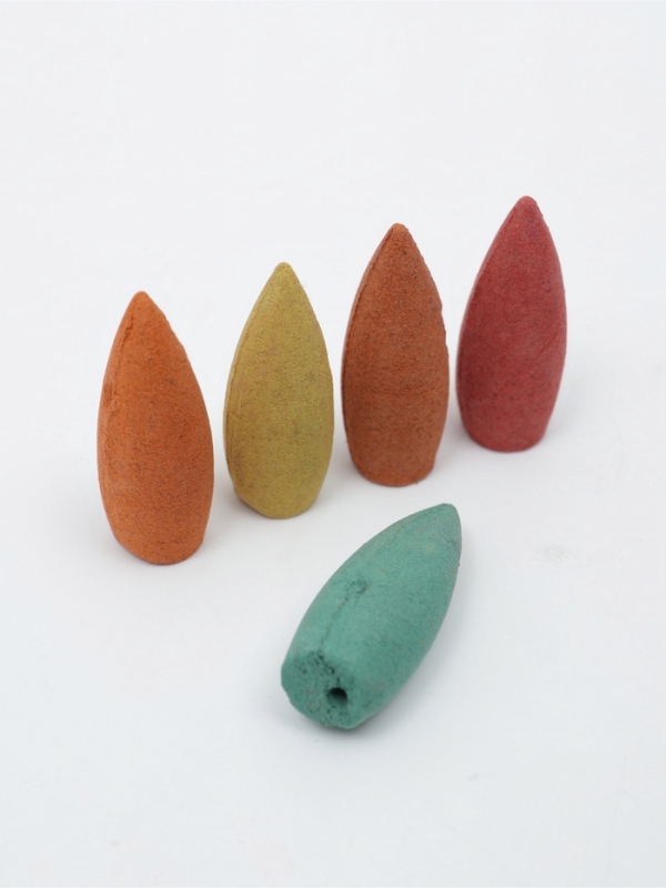 Подставка для благовоний TAKE IT EASY «Рыбка», набор благовоний конусы, стелющийся дым, 6.7×5.1×4.3см