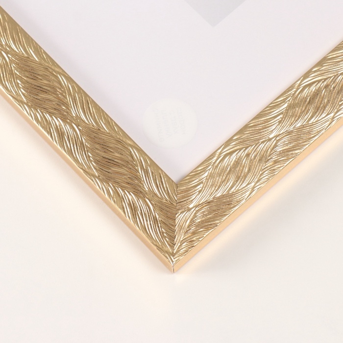 Фоторамка пластик МИРАМ 30х40 651611-15 (6) золото (пластиковый экран) Фоторамка пластик МИРАМ 30х40 651611-15 (6) золото (пластиковый экран)