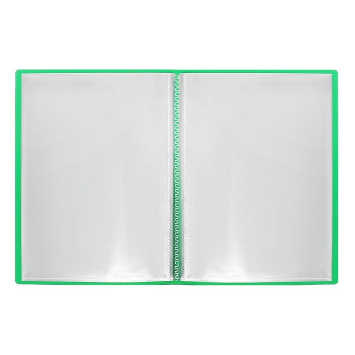 Папка с 20 вкладышами А5, 500 мкм, Calligrata, текстура Папка с 20 вкладышами А5, 500 мкм, Calligrata, текстура "песок", зеленая