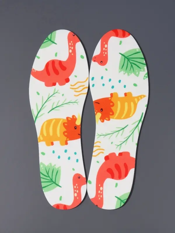 Стельки детские для обуви, универсальные, р-р RU до 35 (р-р Пр-ля до 36), 23.5 см, пара, белые