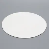 Подложка для торта, круглая, золото - белый, 22 см, 1.5 мм