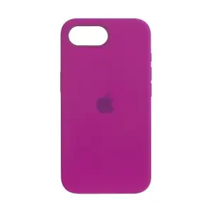 Чехол для iPhone 16e Silicone Case 100% ORG Fuchsia (MagSafe + анимация NFC) c LOGO