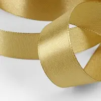 Лента атласная, 20 мм, 23&plusmn;1 м, цвет золотой №204