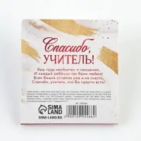 Стикеры для заметок с липким краем, 20 л., 4 шт. &laquo;Мудрому учителю&raquo;
